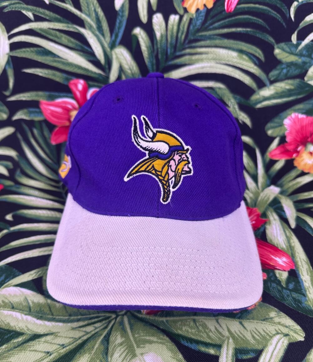 Minnesota Vikings Purple Hat Strap Back Adjustable NFL